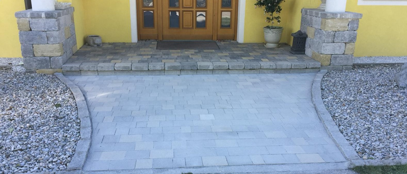 Pflasterung